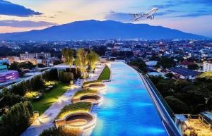 Astra Sky River 2 Bedroom Rooftop Swimming Pool Gym City Centre