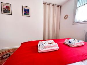 Appartements Gite 8 personnes avec jacuzzi a 10 min de Reims : photos des chambres