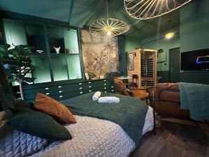 Appartements LE JUNGLE-ROOM, Sauna, Hyper-centre : photos des chambres