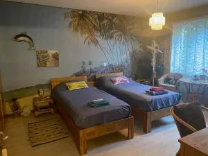 Beachroom 19m2 with mountain view - Prêles