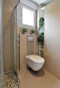 Appartements Ebene studio Centre ville Climatisation Terrasse Disneyland 4 personnes et 1 bebe : photos des chambres