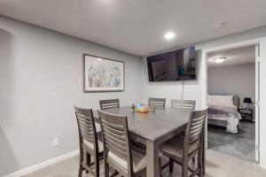 Bright basement unit with large yard and sunroom