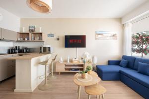 Appartements La perle du Grau : T1 avec exceptionnelle vue mer : photos des chambres