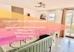 BtoBed - Location Professionnelle - Appartement 4 personnes Parking Gratuit - Proche Parc des Expositions et Aéroport CDG - 弗朗斯地区特朗布莱