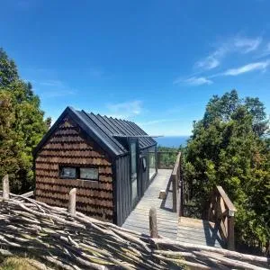 Welemu Kiñe - Vista panorámica al Mar y Bosque - Queule