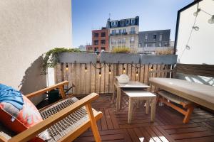 Appartements Appartement avec balcon proche Paris & transports : photos des chambres