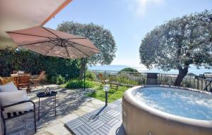 Beach Front Apartment In Recco With Wifi