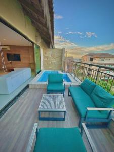 Bangalô Duplex Exclusivo em Manhattan Riviera