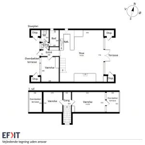 70S Holiday Home With Fjord Views At Lyby Beach