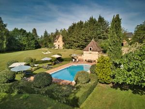 Les Granges Hautes, maisons de vacances, proches de Sarlat avec piscine, parc, : photos des chambres