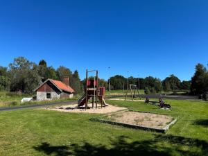 House with playground visit Isaberg and High Chaparral