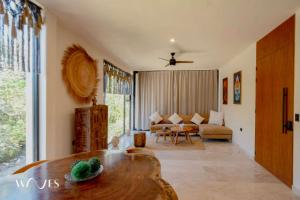 Spacious Modern 3BR Apartment in Gated Community with Pool View at Chaan Ha by Waves