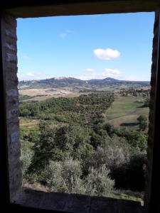 Villa Mulinello, view of Montepulciano