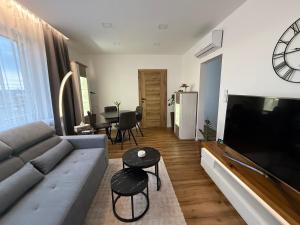 Apartmán s balkónem, klimatizací a infrasaunou