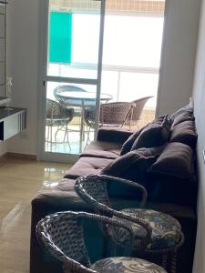 Apartamento com Vista lateral para o Mar!