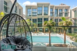 Aesthetic Studio with Stunning Pool View in JVC