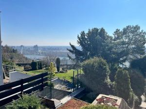 Amazing view of the river Donau