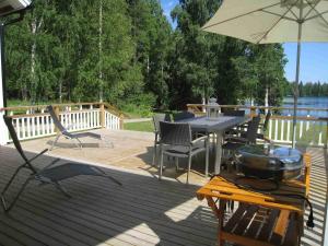 Villa Rusinlahti, private beach