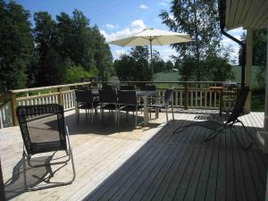 Villa Rusinlahti, private beach