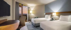 Twin Room with Sea View room in Mersin HiltonSA