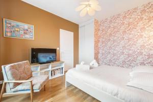 Appartements Le Nid d-Amour Cabourgeais 2P : photos des chambres