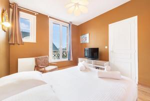 Appartements Le Nid d-Amour Cabourgeais 2P : photos des chambres