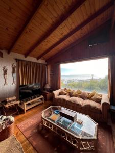 Casa de playa con vista al mar