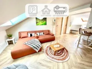 Appartement climatisé-Centre Ville-Parking Gratuit - Saint-Brice-et-Courcelles