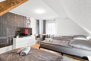 DZ03 Praktische Monteurwohnung 6 Einzelbetten - Ditzingen