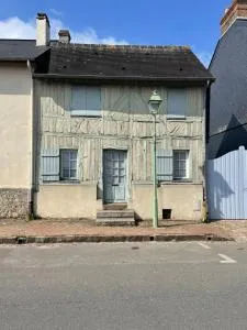 maison bleue - Beaumont-en-Auge