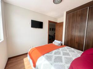 Lujoso y soleado departamento en Sopocachi