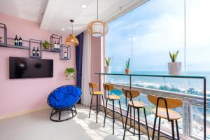 Căn Hộ "2" OaSky View biển 3 Phòng 5 Giường- Oasky Sea View Apartment