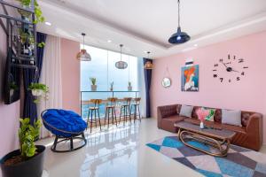 Căn Hộ "2" OaSky View biển 3 Phòng 5 Giường- Oasky Sea View Apartment