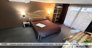Hotels Hotel Au Valery : Chambre Double - Accessible aux Personnes à Mobilité Réduite 