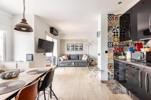 Atardecer en la playa en Marbella Centro