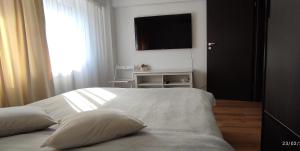 Platinum Apartment - apartament cu 3 camere, 2 dormitoare, 2 bai, bucatarie complet utilata, living, 2 balcoane