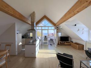 Ferienwohnung Meerblick Haff und Ostsee Küste