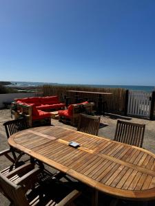 Maisons de vacances Maison sur la plage , pour vivre des vacances iodees  La Bastille : photos des chambres