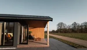 Nieuwe Luxe Lodge met Weidezicht - bij Nationaal park Drents-Friese Wold - Oude Willem