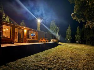 Casa de Campo con tina de agua caliente