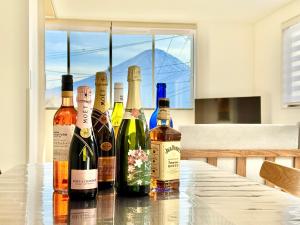 NewOpen大石100A広い展望台, 富士山と河口湖を望む 近大石公園