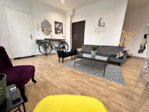Appartements Carreret chic et cocon proche centre ville : photos des chambres
