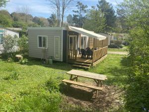 Mobile home luxe au calme - 6 pers - 3 ch - 2 sdb