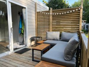 Mobile home luxe au calme - 6 pers - 3 ch - 2 sdb