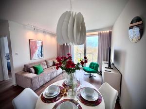 Apartament WHITE GLOVE deluxe Abstrakcja PARKING free