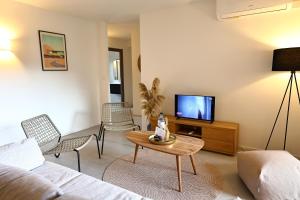 Appartements T 4 spacieux bord de mer avec piscine chauffee : photos des chambres