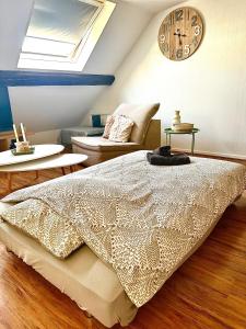 Appartements Duplex cosy en hypercentre de Thionville - 3min a pied de la gare : photos des chambres