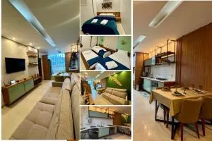 Flat Tapajós Alter 2 quartos, cozinha, climatizado, wifi 200mbps, estacionamento e self check-in - 阿尔特杜尚