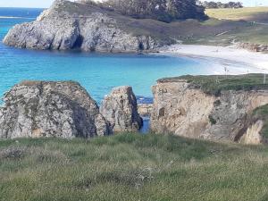 Maisons de vacances Ty Nonod Quiet Breton farmhouse 500m from the sea in Lampaul-Plouarzel : photos des chambres
