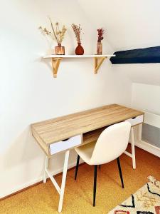 Appartements Duplex cosy en hypercentre de Thionville - 3min a pied de la gare : photos des chambres